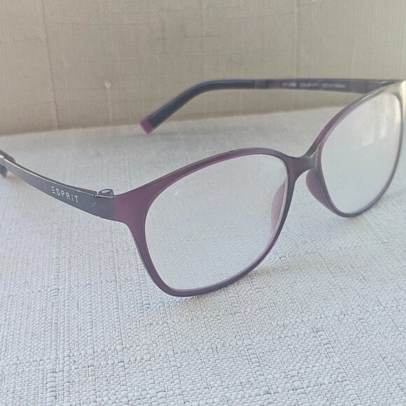 Esprit Women Eyeglasses Frame Burgundy Tone ET17455 52[]14 135 Eye Wear Glasses - Picture 2 of 12